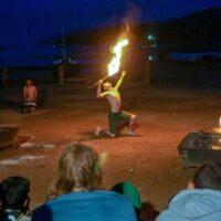 Emerald Bay- Campfire- Fire Spinning